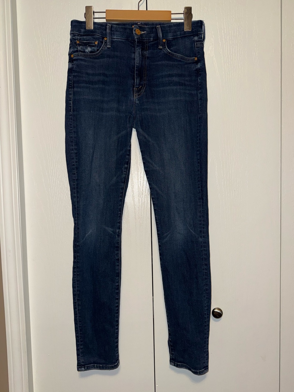 Mother The Looker High-Waisted Skinny Jeans